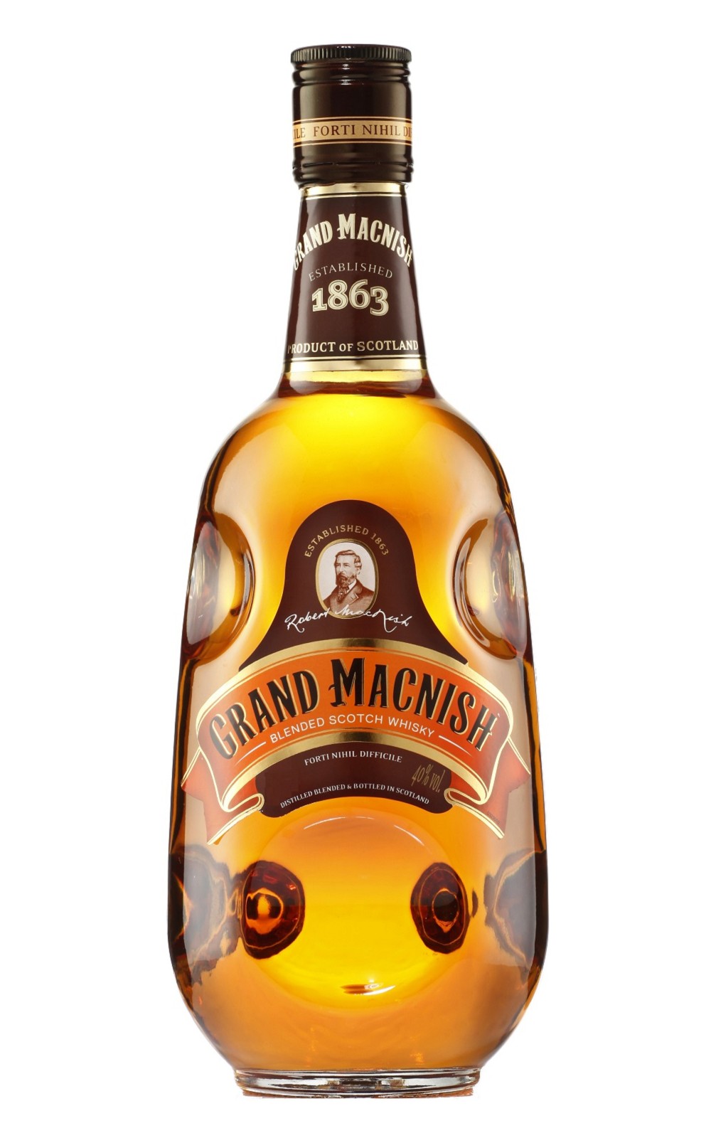 Grand Macnish Blended Scotch Whisky 格蘭梅尼 橘標經典版 調和蘇格蘭威士忌
