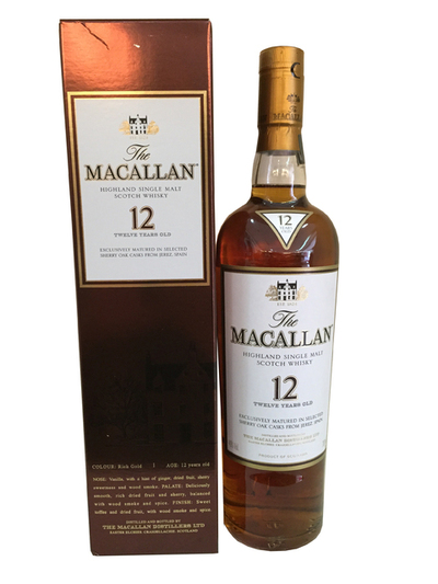 麥卡倫12年紅盒