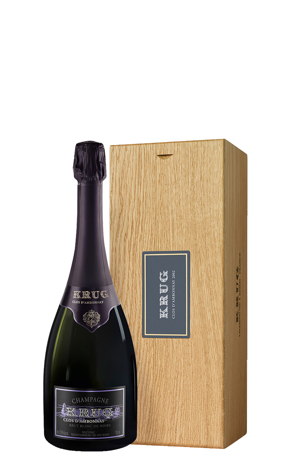 Krug Champagne Clos d Ambonnay Blanc de Noirs Brut Gift Box 2006 庫克香檳 安邦內 黑中白不甜香檳 黑鑽禮盒