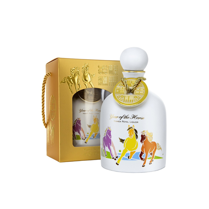 58度0.2L 丙午馬年紀念酒-駿馬奔騰 (金門皇家酒廠 丙午馬年紀念酒 駿馬奔騰)