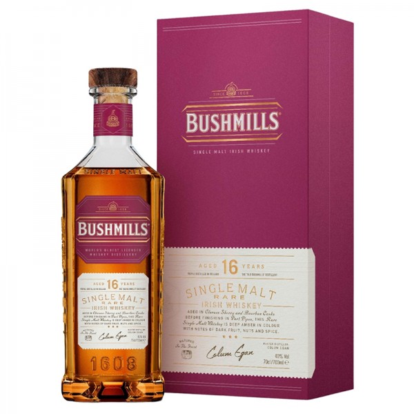 Bushmills 16年 三桶 單一酒廠 純麥 威士忌