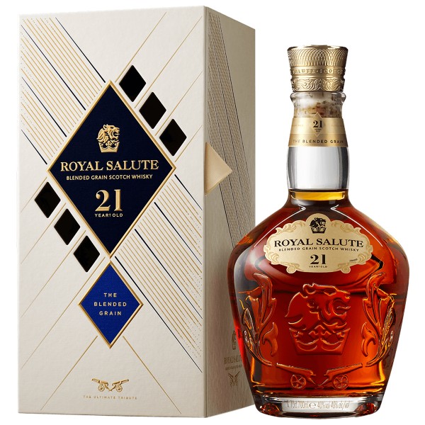王者之鑽皇家禮炮21年調和式穀物威士忌  ROYAL SALUTE 21 YEARS OLD BLENDED GRAIN MALT SCOTCH WHISKY