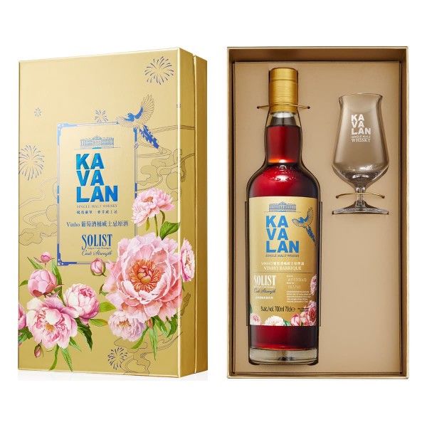 Kavalan 經典獨奏 VINHO 原酒 葡萄酒桶 單一純麥威士忌 禮盒