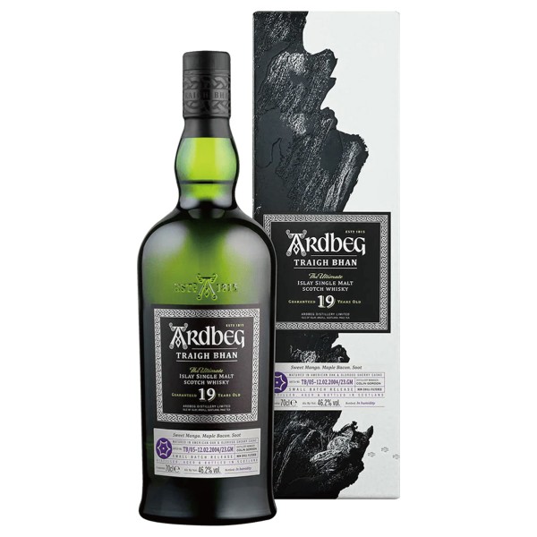 Ardbeg 19年 Traigh Bhan 第五版 非冷凝過濾 艾雷島 單一酒廠 純麥 威士忌