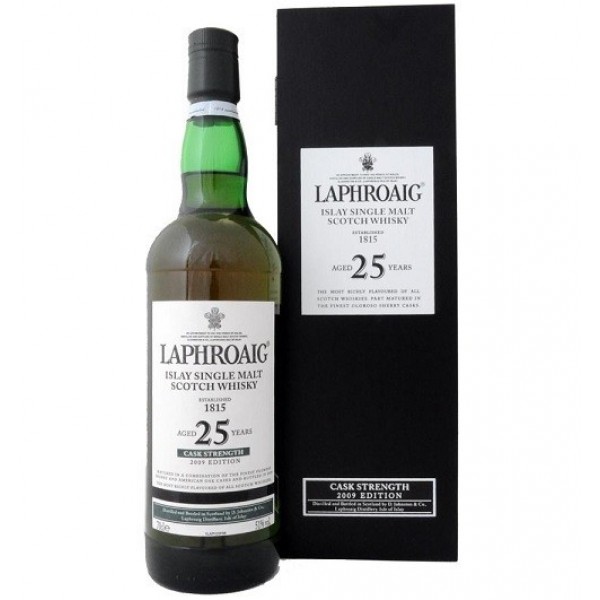 Laphroaig 25年 2009 原酒 艾雷島 單一酒廠 純麥 威士忌