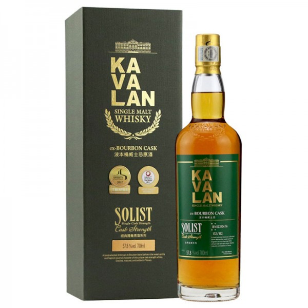 Kavalan 經典獨奏 波本桶 原酒 單一純麥威士忌