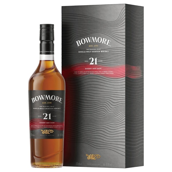 Bowmore 21年 珍稀雪莉桶 艾雷島 單一酒廠 純麥 威士忌