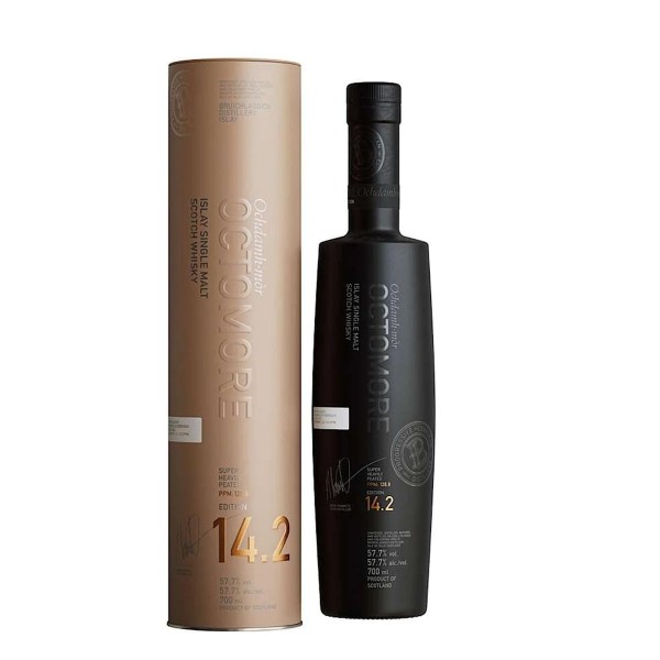 Octomore 5年 14.2版 重泥煤 原酒 艾雷島 單一酒廠 純麥 威士忌