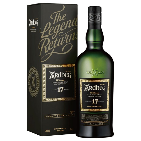 Ardbeg 17年 委員會限量版 非冷凝過濾 艾雷島 單一酒廠 純麥 威士忌
