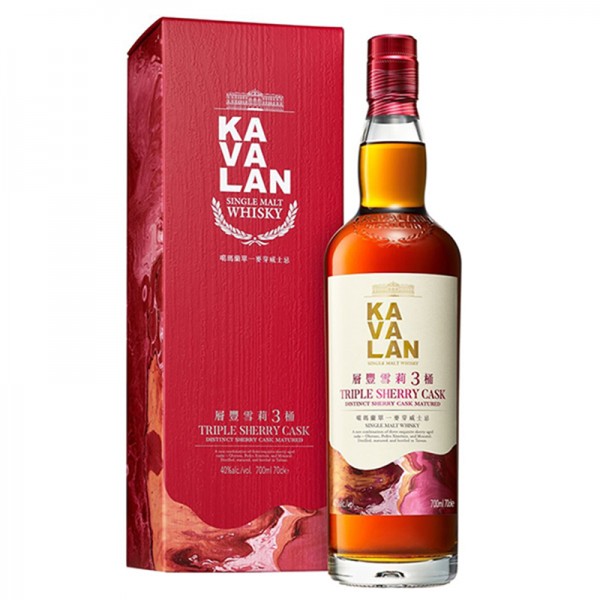 Kavalan 層豐雪莉三桶 單一麥芽威士忌