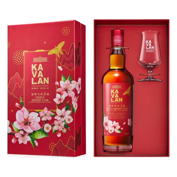 Kavalan 層豐雪莉三桶 單一純麥威士忌 禮盒