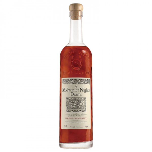 High West 美國 仲冬夜之夢 第12幕 黑麥 波本威士忌（裸瓶）