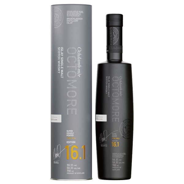 Octomore 16.1版 重泥煤 原酒 艾雷島 單一酒廠 純麥 威士忌