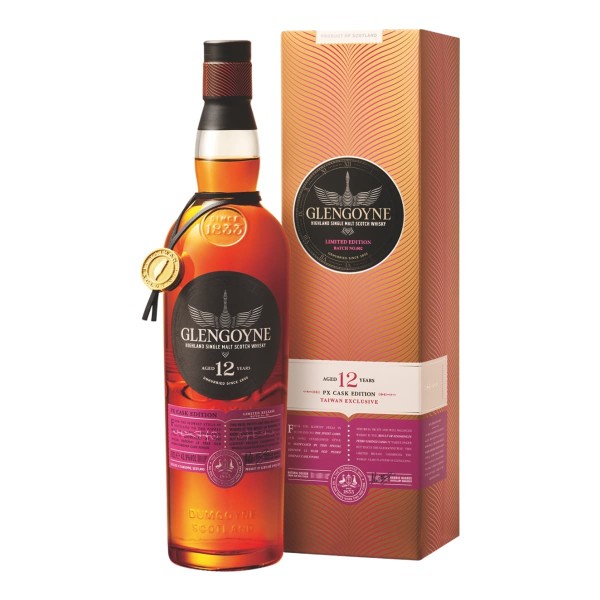Glengoyne 12年 PLUX PX雪莉桶 第二版 非冷凝過濾 高地區 單一酒廠 純麥 威士忌