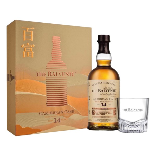 Balvenie 14年 加勒比海桶 斯貝塞 單一酒廠 純麥 威士忌 禮盒