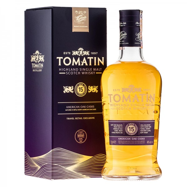 Tomatin 15年 高地 單一純麥威士忌
