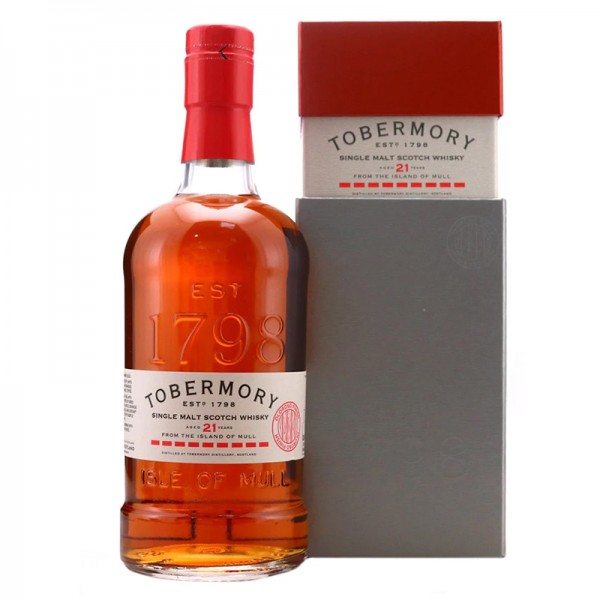 Tobermory 21年 Oloroso 雪莉桶 島嶼區 單一純麥 威士忌