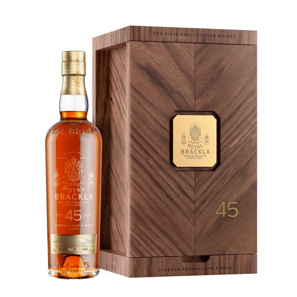 Royal Brackla 45年 Oloroso雪莉桶 非冷凝過濾 高地區 單一酒廠 純麥 威士忌