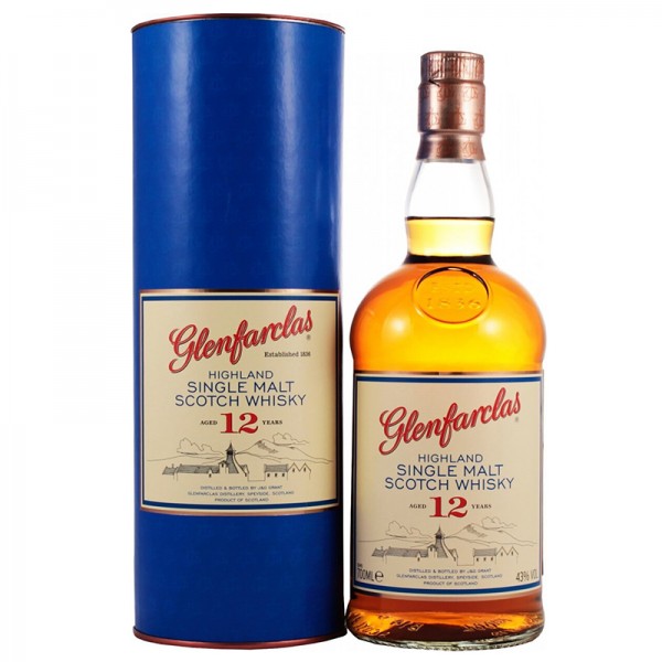 Glenfarclas 12年 高地區 單一酒廠 純麥 威士忌 1L