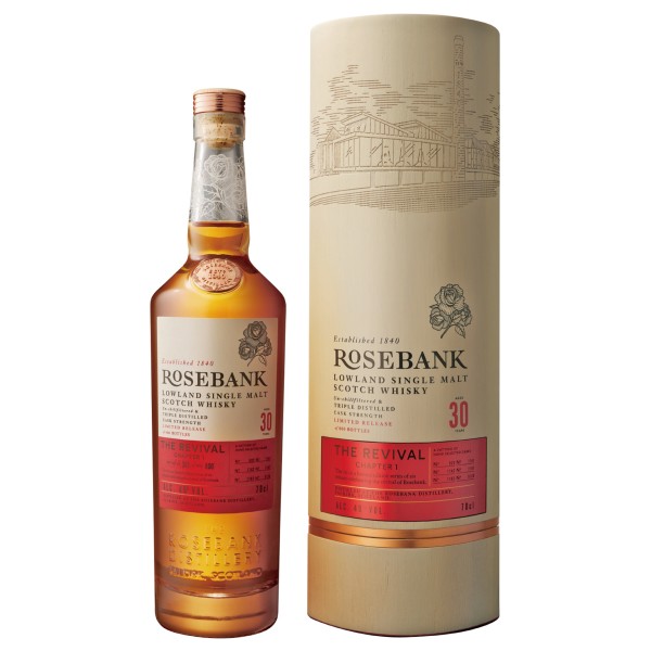 Rosebank 盛世系列 第一章 盛綻 30年 原酒 低地區 單一酒廠 純麥 威士忌