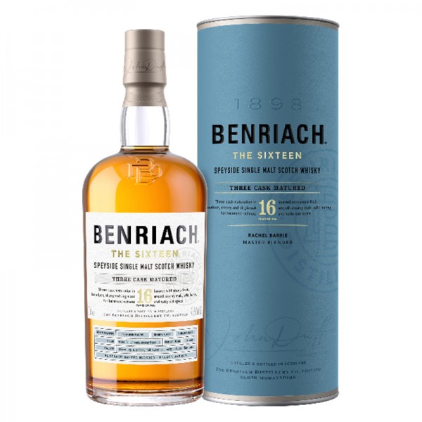 Benriach 16年 三桶 斯貝塞 單一酒廠 純麥 威士忌