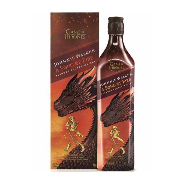 Johnnie Walker 權力遊戲 火之歌 調和威士忌