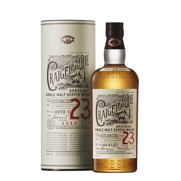 Craigellachie 23年 非冷凝過濾 斯貝塞 單一酒廠 純麥 威士忌