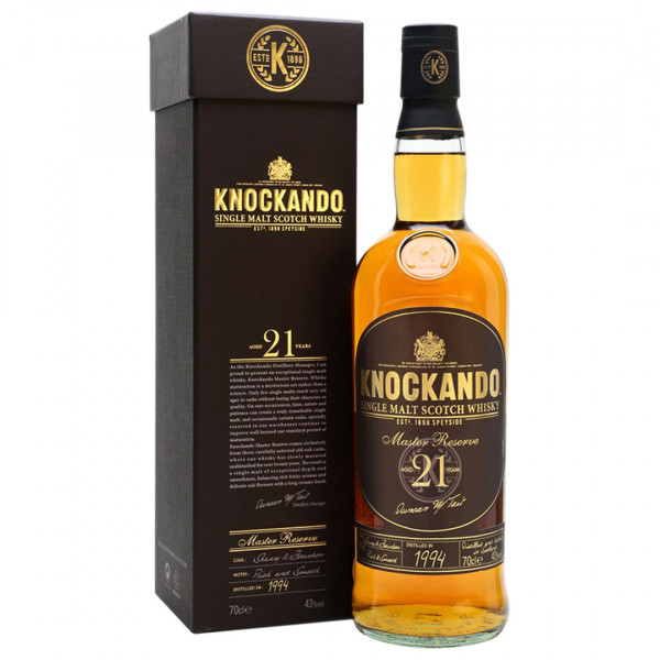 Knockando 21年 斯貝塞 單一酒廠 純麥 威士忌