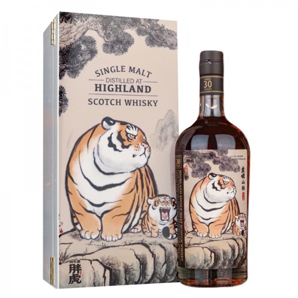 蘇格蘭 猛虎 30年 第三版 虎嘯山林 原酒 高地 單一純麥威士忌