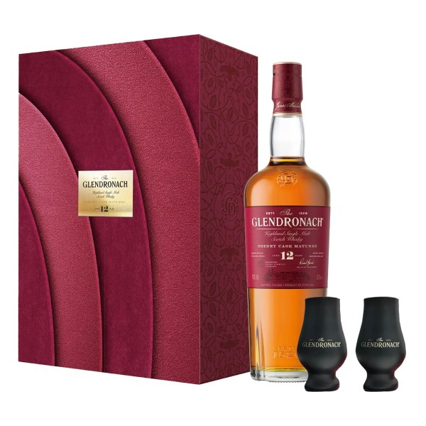 Glendronach 12年 雪莉桶 新版 高地區 單一酒廠 純麥 威士忌 禮盒