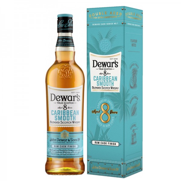 Dewars 8年 醇順系列加勒比海蘭姆風味桶調和威士忌