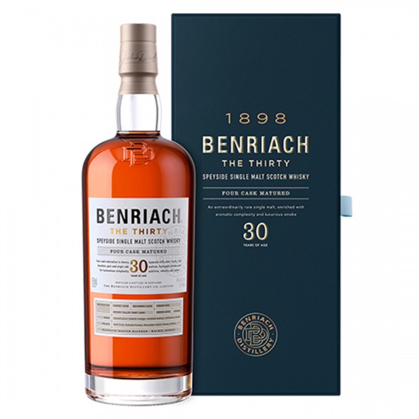 Benriach 30年 四桶熟成 非冷凝過濾 斯貝塞 單一酒廠 純麥 威士忌
