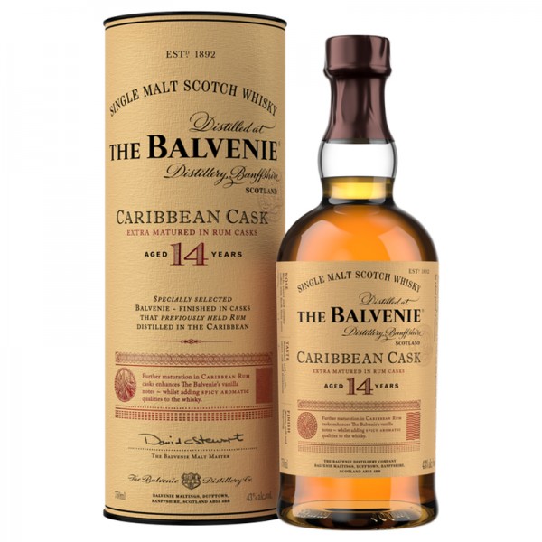 Balvenie 14年 加勒比海桶 斯貝塞 單一酒廠 純麥 威士忌