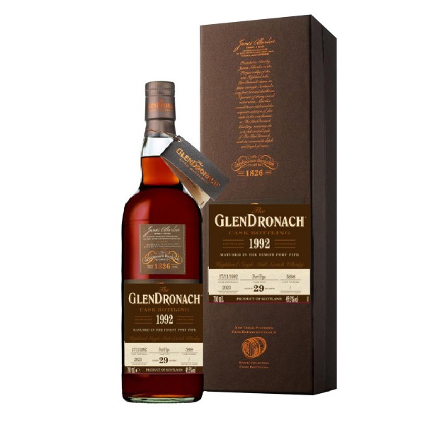 Glendronach 29年 1992 波特桶 單桶原酒 高地區 單一酒廠 純麥 威士忌