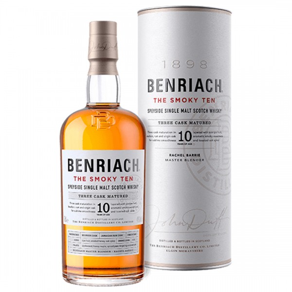 Benriach 10年 煙燻 非冷凝過濾 斯貝塞 單一酒廠 純麥 威士忌