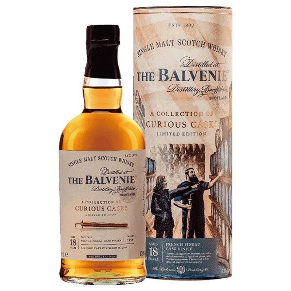 Balvenie Curious Casks系列 18年 法國皮諾甜酒桶 斯貝塞 單一酒廠 純麥 威士忌