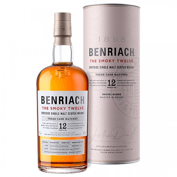 Benriach 12年 煙燻 非冷凝過濾 斯貝塞 單一酒廠 純麥 威士忌