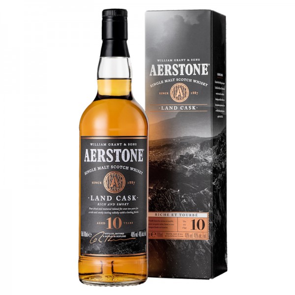 Aerstone 10年 陸地 低地區 單一酒廠 純麥 威士忌