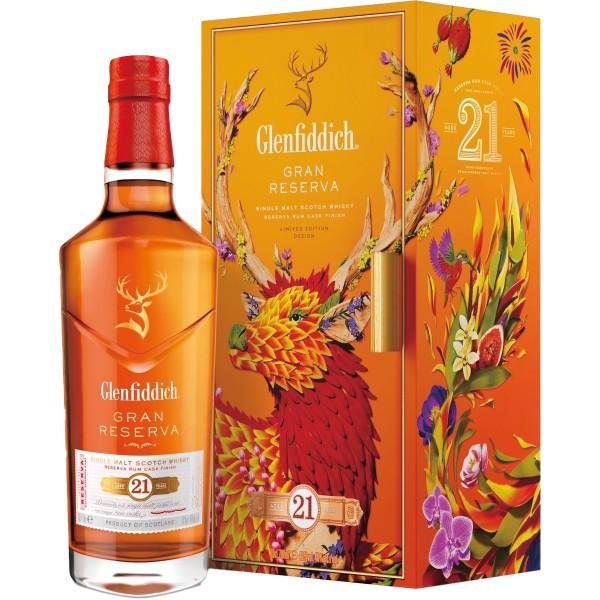 Glenfiddich 21年 蘭姆桶 斯貝塞 單一酒廠 純麥 威士忌