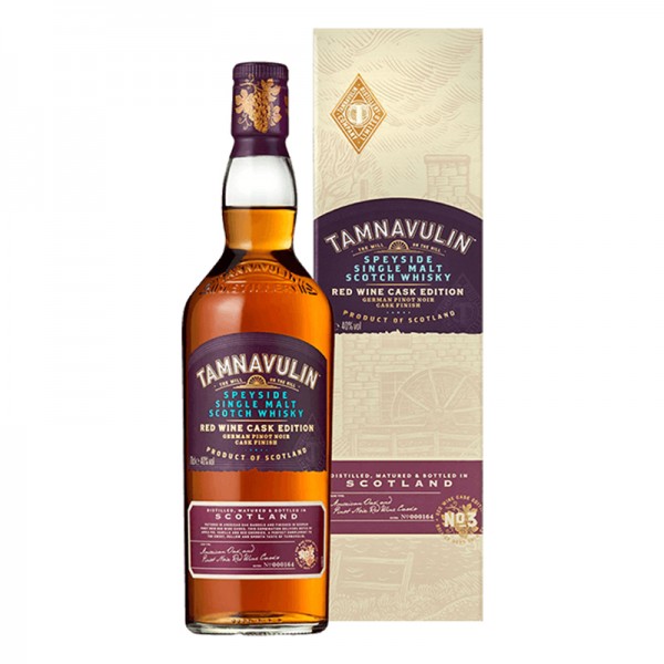 Tamnavulin 玩桶系列 德國黑皮諾紅酒桶 斯貝塞 單一麥芽威士忌