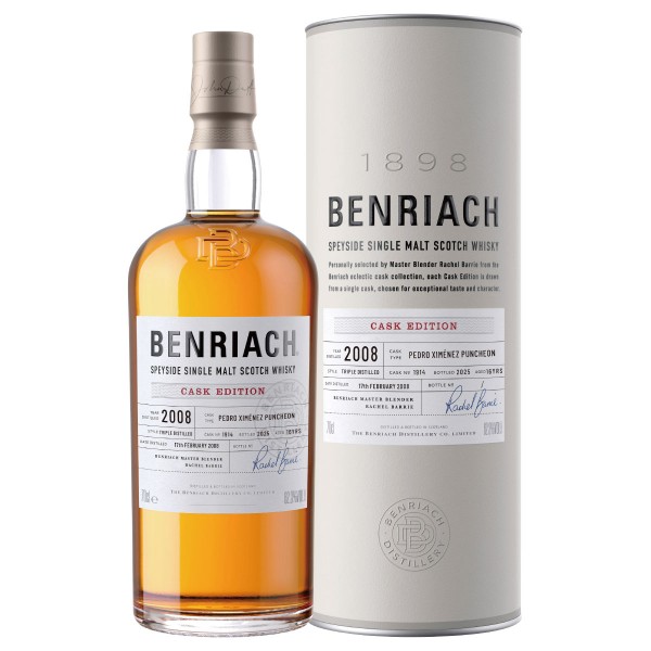 Benriach 16年 2008 PX桶 單桶原酒 #1914 斯貝塞 單一酒廠 純麥 威士忌