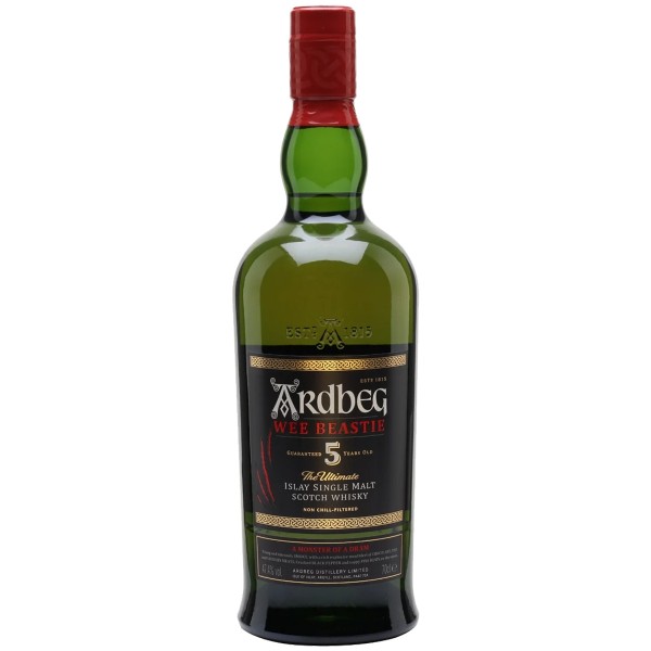 Ardbeg 5年 小野獸 非冷凝過濾 艾雷島 單一酒廠 純麥 威士忌