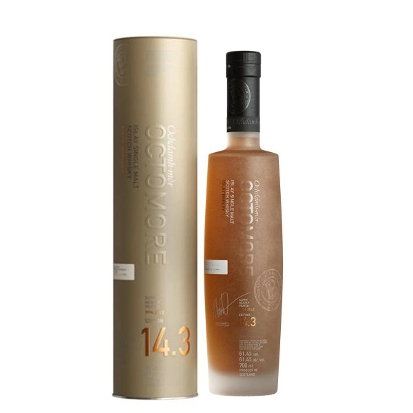 Octomore 5年 14.3版 重泥煤 原酒 艾雷島 單一酒廠 純麥 威士忌