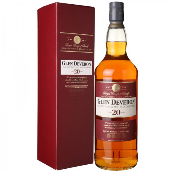 Glen Deveron  20年 高地區 單一酒廠 純麥 威士忌 1L
