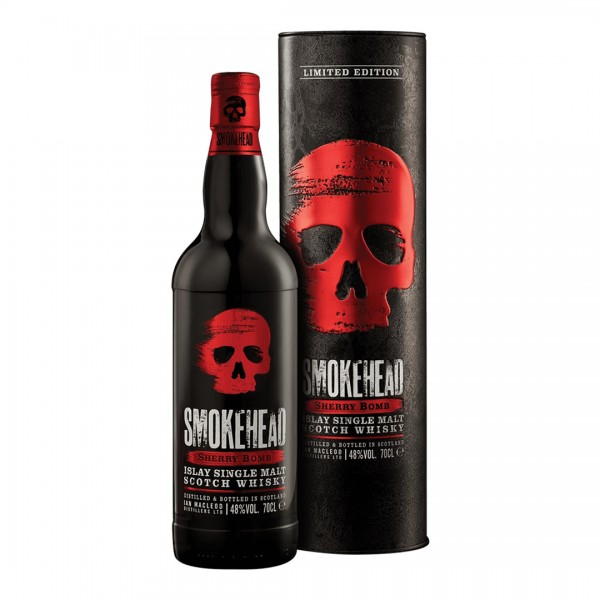 Smokehead 雪莉炸彈 雪莉桶 非冷凝過濾 艾雷島 單一酒廠 純麥 威士忌