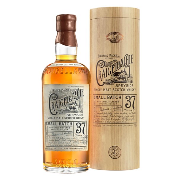 Craigellachie 37年 傑出桶陳 非冷凝過濾 斯貝塞 單一酒廠 純麥 威士忌
