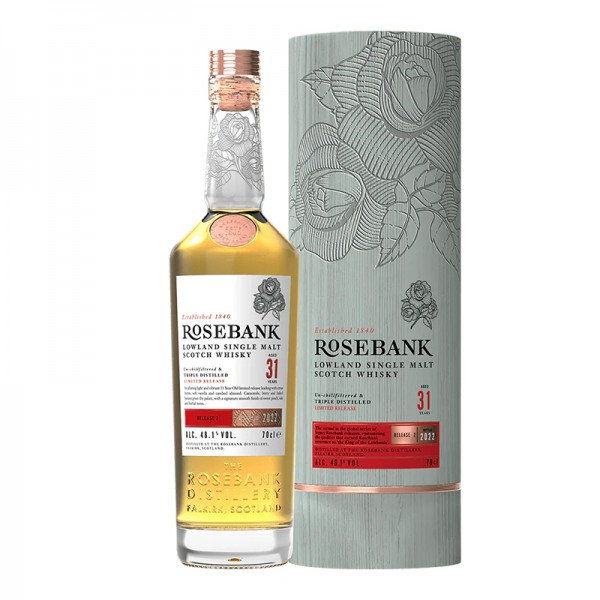Rosebank 31年 原酒 低地區 單一酒廠 純麥 威士忌