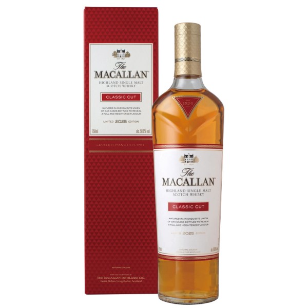 Macallan 2025 CLASSIC CUT 原酒 高地區 單一酒廠 純麥 威士忌