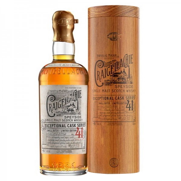 Craigellachie 41年 傑出桶陳 非冷凝過濾 斯貝塞 單一酒廠 純麥 威士忌