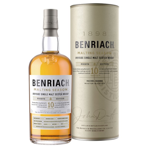 Benriach 季節限定 地板發麥 原酒 第四版 斯貝塞 單一酒廠 純麥 威士忌